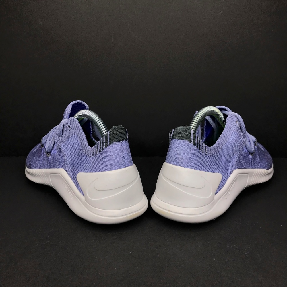 NEW Nike Free Training Flyknit 3 Purple Grey - Picture 4 of 7